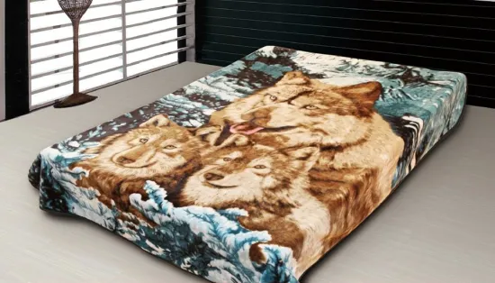 Animal Printing Blanket (HX-008)