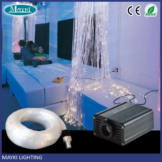Factory custom modern decorative fiber optic light for kids sensory room