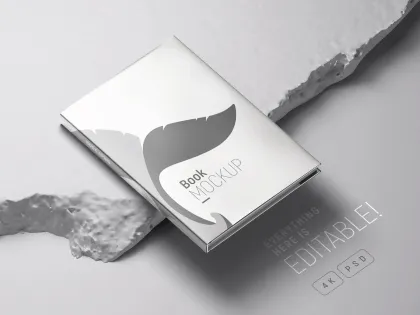 Black and white book/magazine