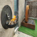 Amazon Top Sell Black Corten Steel BBQ Grill