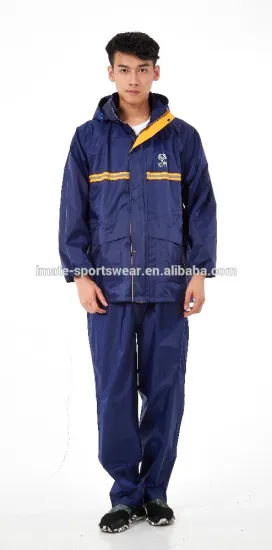 polyester rain jacket
