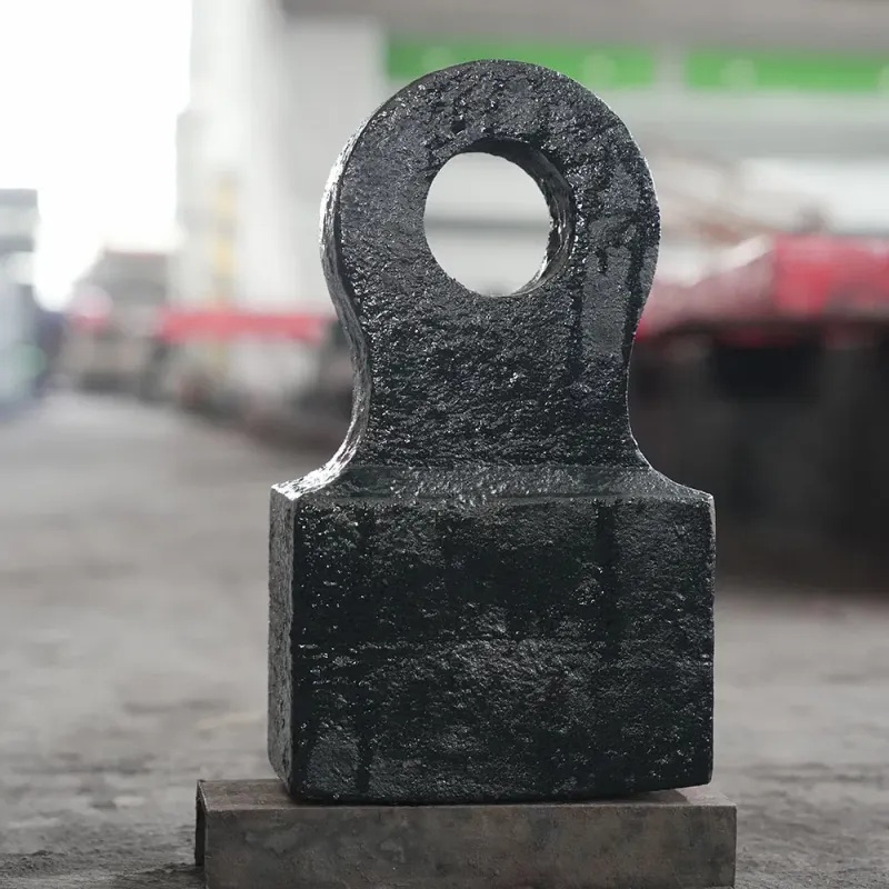 Low-Cost High-Chrome Crusher Hammer Head for Mining Applications