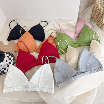 Sweet Girl Colorful Sling Bralette