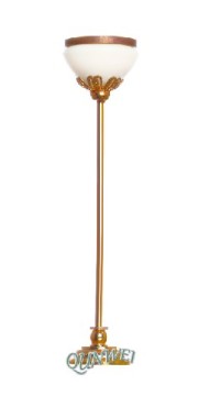 Dollhouse miniature floor lamp with LED