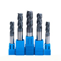 Corner Radius 55HRC 4flutes End Mills AlTiSiN Coating