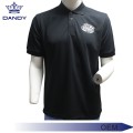 Blangku Kolot Hideung Polo Shirt Pikeun Lalaki