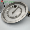 Round Stainless Steel Gas Fire Pit Burner Kit