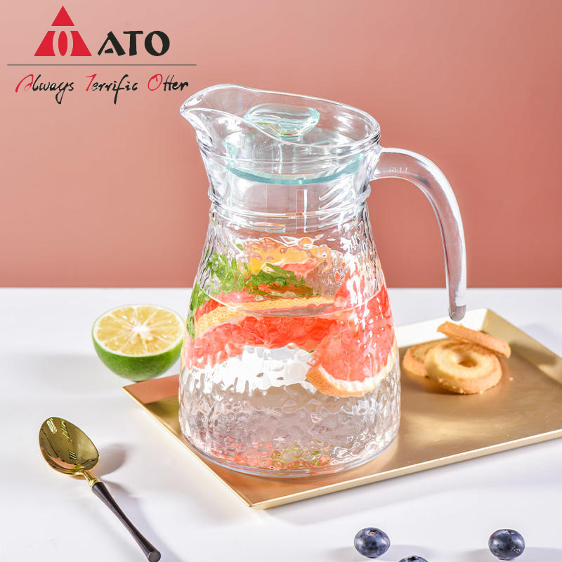 Ato Water Jug Glass Pitcher لمياه الشرب