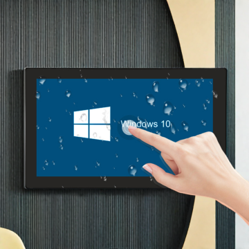 Industrial Mini PC: Sharerdp Custom 15,6 inch J6412 Touch Panel-Waterdicht en touchscreen All-in-One computer