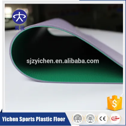 Alibaba nice cheap badminton court pvc vinyl flooring