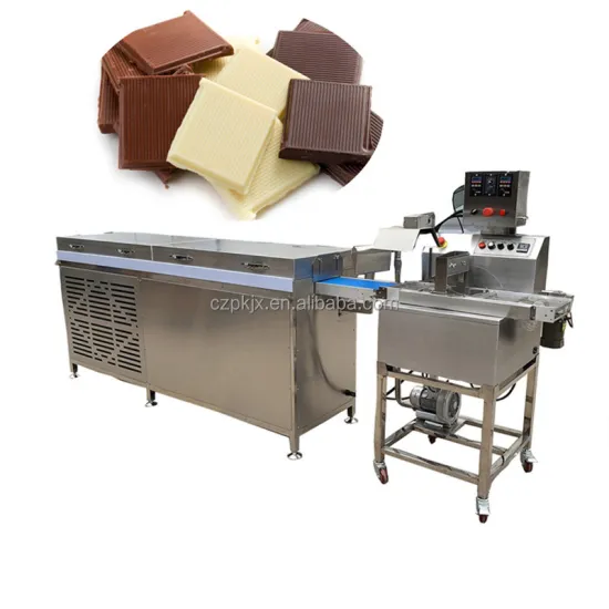 Full Automatic Chocolate Coating Machine with Cooling Tunnel