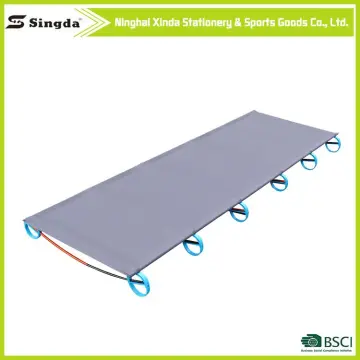 new products 2015 innovative product	 Factory Price camping folding bed with carry bag