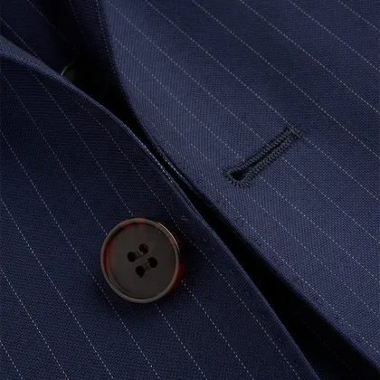 American Exquisite Blue Suit with Royal Waistcoat