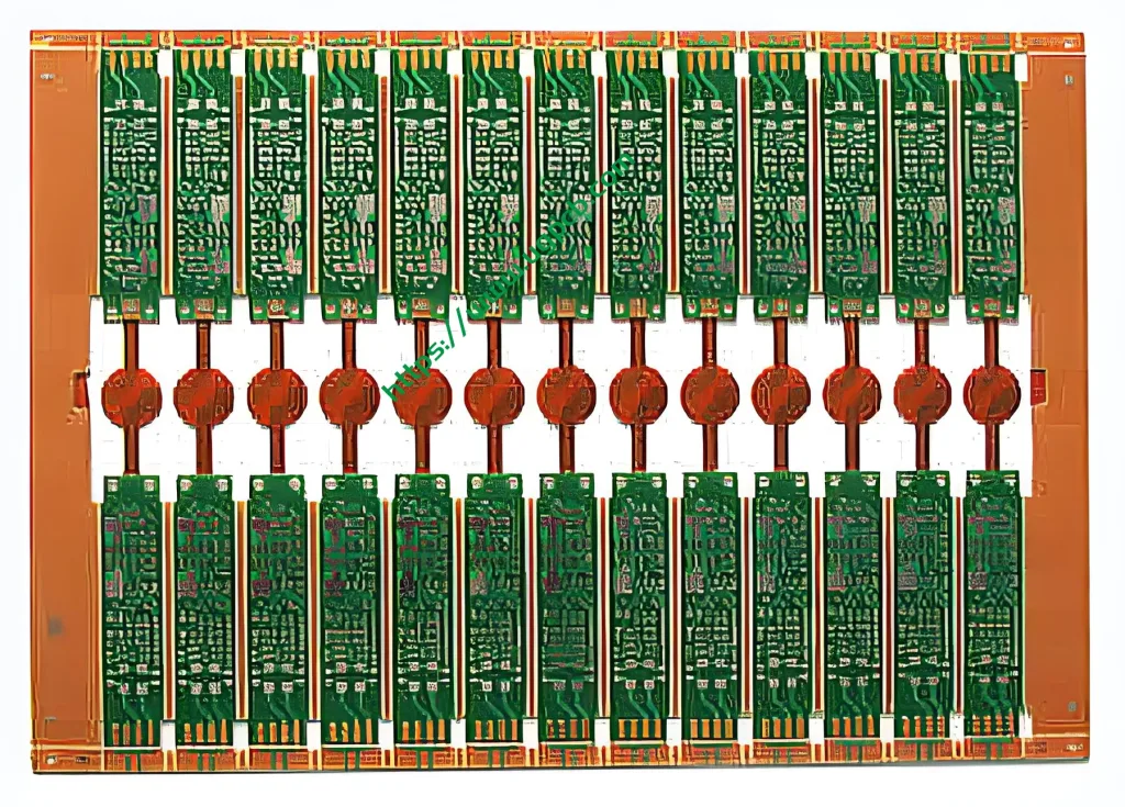 2layers жестко-флексная печатная плата (R-FPCB)