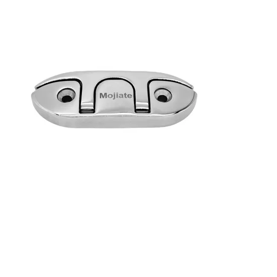 Stainless Steel Mirror Polished Folding Boat Cleat for Marine Parts Hardware Dock