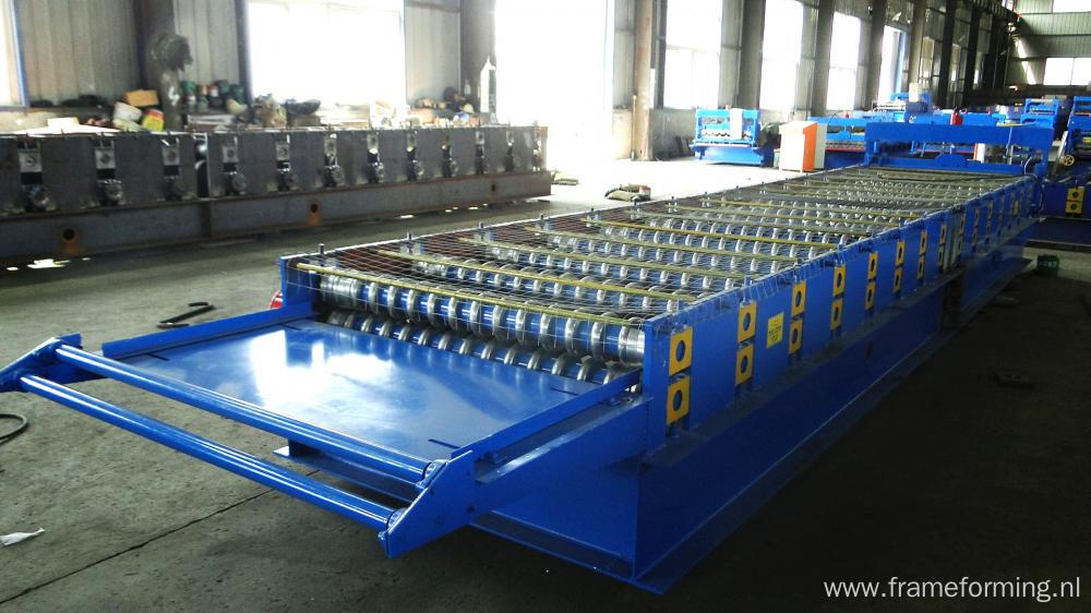 1200 Corrugated Sheet Making Machine Roll Forming Machine