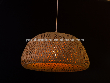 Bamboo modern pendant lamp