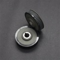 Textile false twister single spindle motor pulley