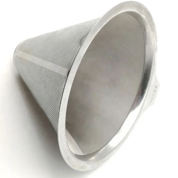 25 Micron Stainless Steel Pour Over Coffee Filter