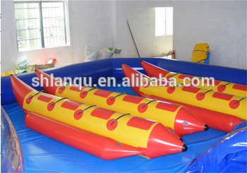 Lanqu Wholesale Inflatable Banana Boat Price