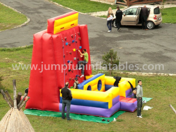 Outdoor party Inflatable Climbing Wall kids/adults