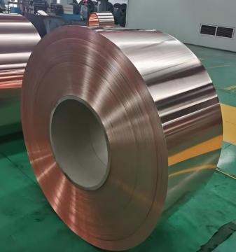 Copper strip for air conditioning fins