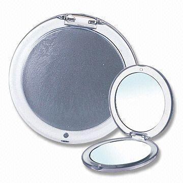 Two-way Compact Makeup Mirror, Available in Various Colors