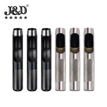 Round Punch Kit: Belt Punch and Hollow Punching Tool Set for Leather and Fabrics