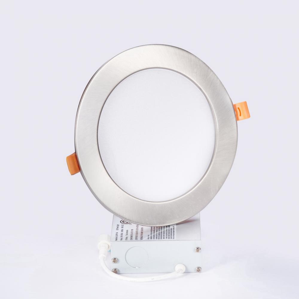 4 inch Slim Valsed Led Light Satin Nickel 4000K