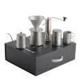 Koffiebarista roestvrijstalen coffeeware set
