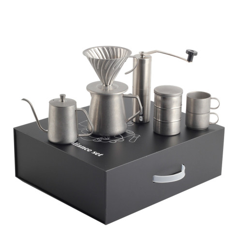 Coffee Barista Stainless Steel coffeeware set