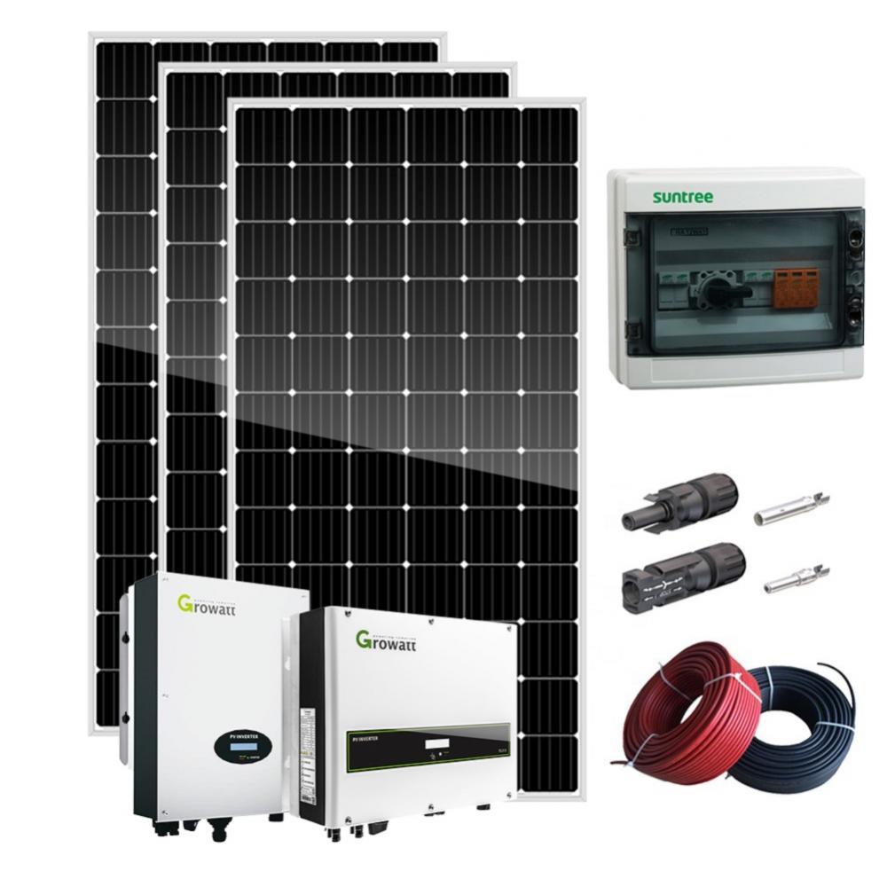 Sistema di energia solare 10KW con batteria off Griglia