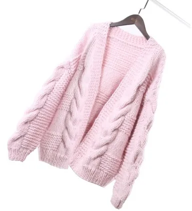 Custom OEM ODM Hand Knit Sweater, Hand Knit Cardigan, Knitted Coat