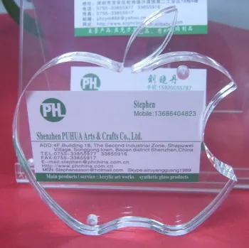 Transparent Acrylic Photo Frame