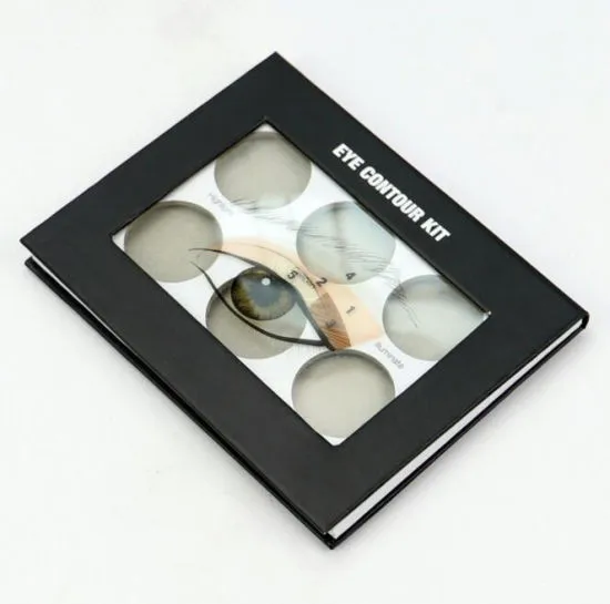 Special Paper Cover Cosmetic Eyeshadow Box with Window
