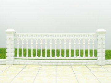 Lg100-01 1:100 3.0cm Custom N Gauge Scale Model Supplies Garden Fence Rail