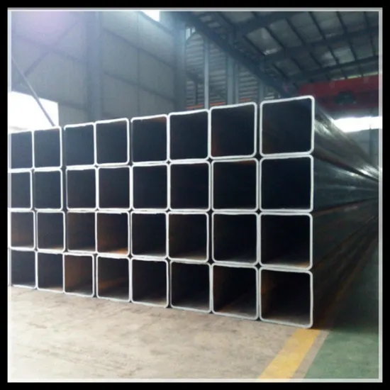 Rectangular Steel Tube Pipe Hollow Metal Pipe