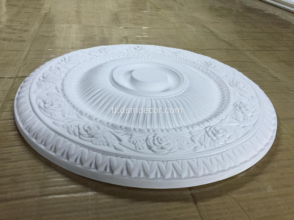 Ceiling Medallion na may Rose Design