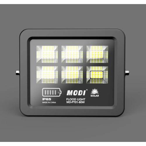Safety solar flood light with motion sensor