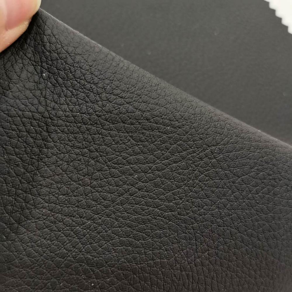 0 6mm Classical Litchi Lines Pvc Leather