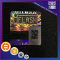 QR Code Holographic Label dengan nomor seri