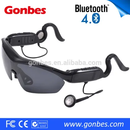 top quality bluetooth sun glasses UV 400 & CE FDA driving glasses running sport sunglasses