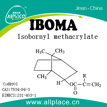 Allplace IBOMA CAS NO. : 7534-94-3 Isobornyl methacrylate for acylate resin