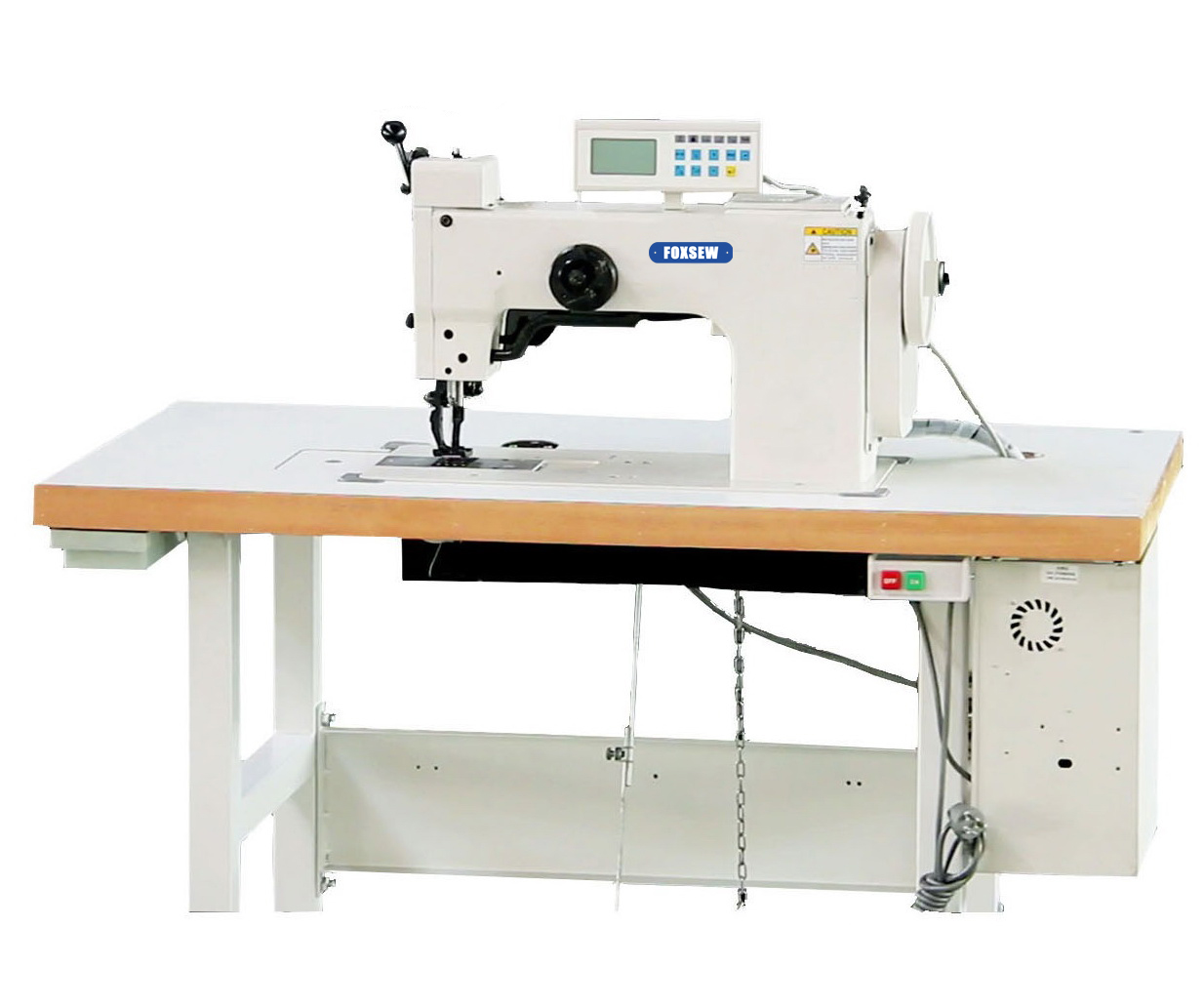 KD-204-106S Single Needle Heavy Duty Thick Thread Ornamental Decorative Stitch Sewing Machine