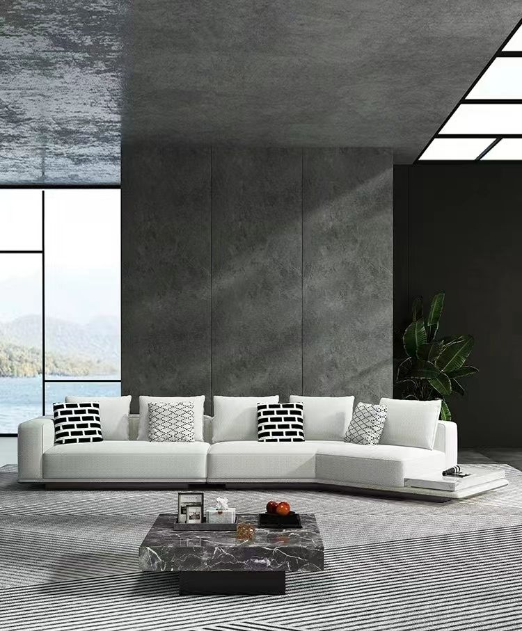 Tambang Minimalis Marble Edge Edge Sofa Set