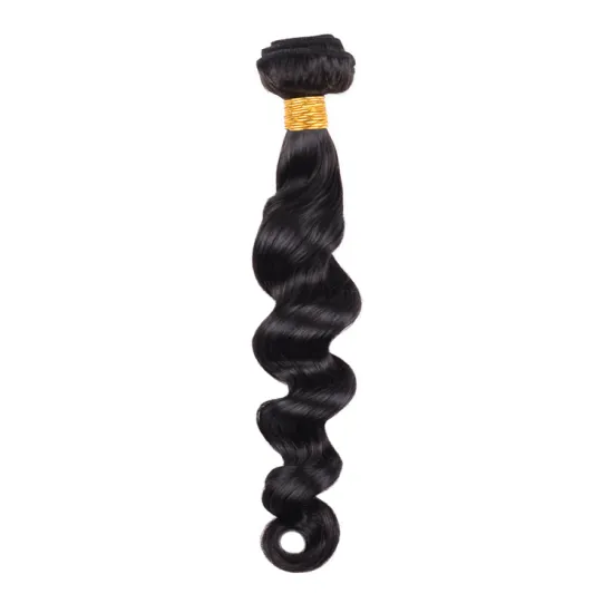 Xuchang Factory Human Hair Weave Bundles 100% Human Hair Extension Loose Deep Raw Virgin Cuticle Aligned Peruvian Hair