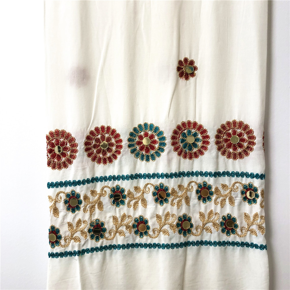 Rayon Pain With Ethnic Embroidery Design