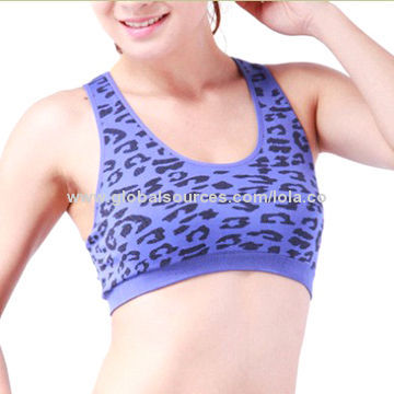 Seamless Bra, Comfortable Fit, Customized Logo Printing Ways are Accepted