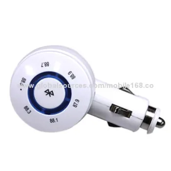 Dual USB In-car Charger for iPhone and iPad, White