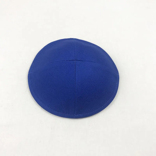 Satin Linen Kippah for Men Single Kippah Includeds Free Kipa Clips Factory